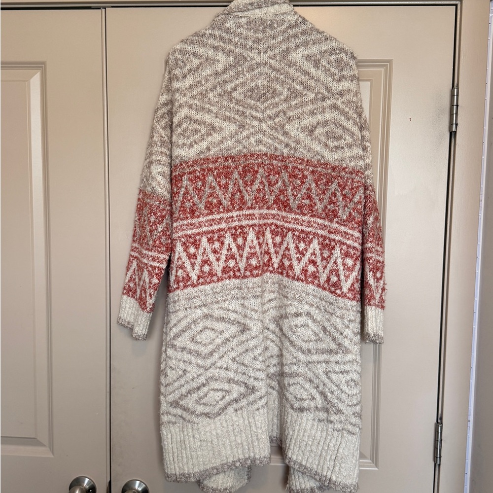 JOIE Patterned Open-Front Cardigan - Picture 5 of 5